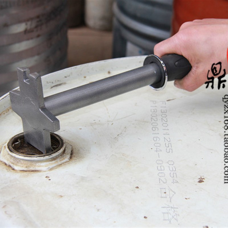 工厂新款包邮油桶扳手开盖器铁塑料桶开工具铸钢通用多功能开瓶器