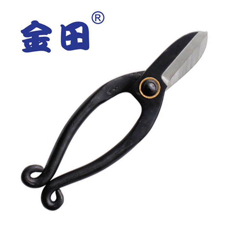 日本金田全钢叶芽剪插花剪刀修花剪园艺剪鲜花店专业插花培训剪子