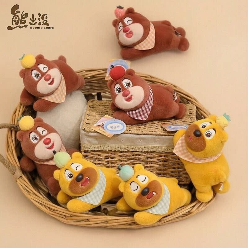 【官方正品】熊出没水果系列豆袋