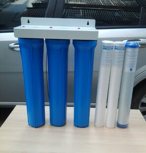 【滨清DIY】20寸三级过滤器/2级PP+活性炭/地下水河湖水过滤器