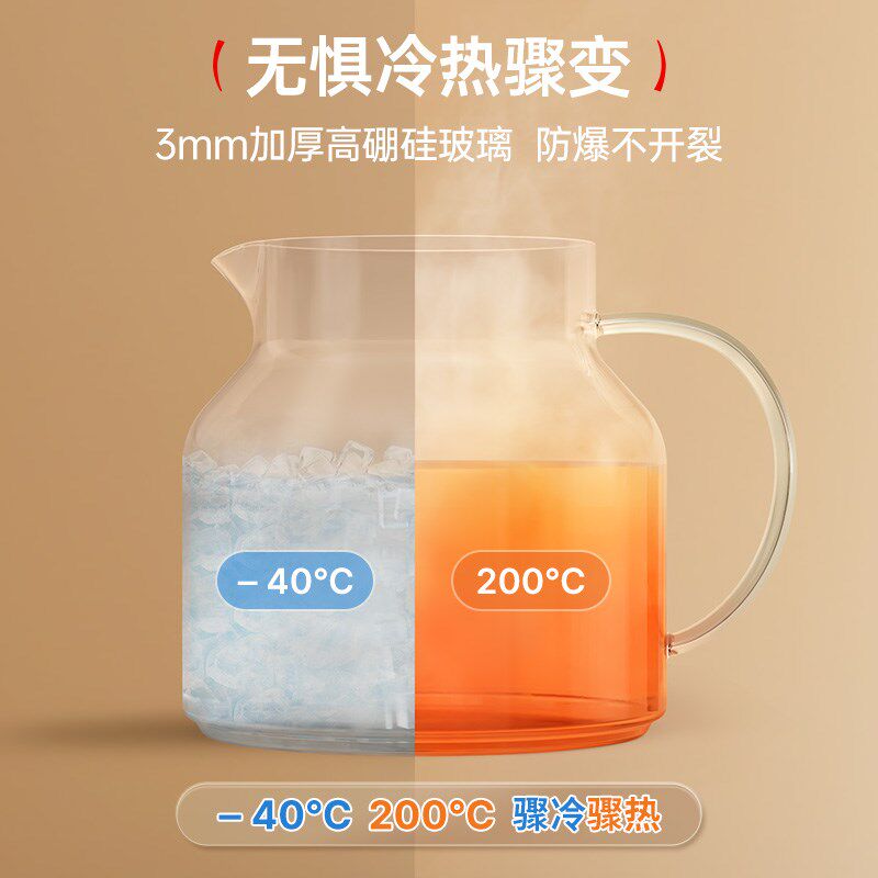 Apixintl安本素养生壶玻璃家用小型办公室多功能烧水煮茶器花茶壶