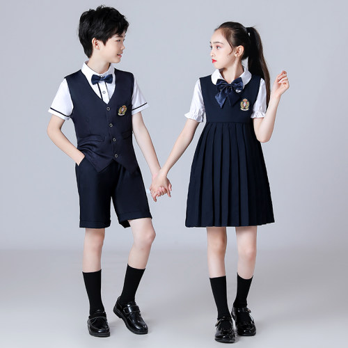 合唱服礼服儿童演出服中小学生演讲服装集体诗词朗诵比赛服舞蹈服