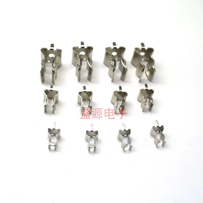 包邮 5*20MM玻璃陶瓷保险丝夹 保险丝座子 6*30MM 保险管用 镀银
