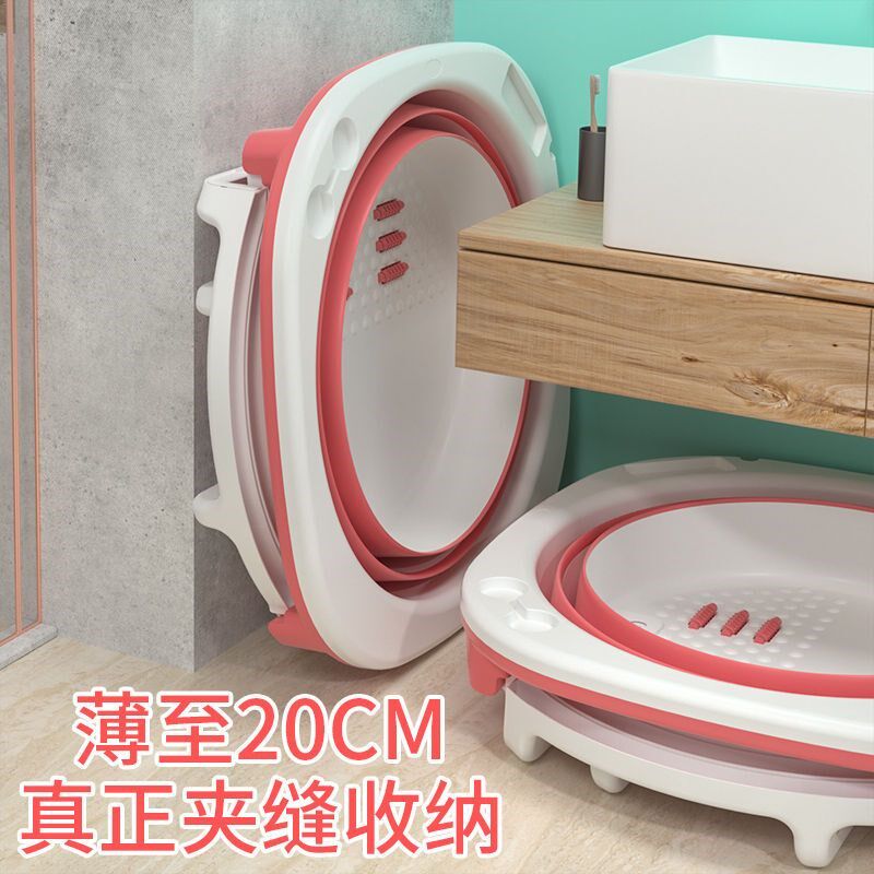 泡澡桶大人可折叠浴桶浴缸加高儿童沐浴盆全身圆形洗澡桶家用折叠