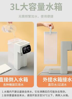 110v伏出口小家电即热式烧水壶奶泡茶直饮水机速热饮水机办公室