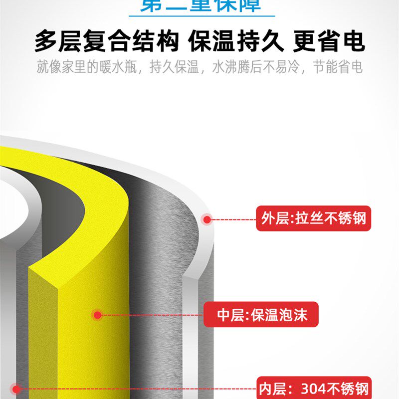 台式开水机商用加热饮水机恒温冷热智能热水器多种容量学校饭店用