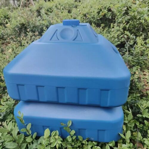 户外帐篷固定神器雨棚注水底座装桶沙袋加重配重支撑防风防倒黑色