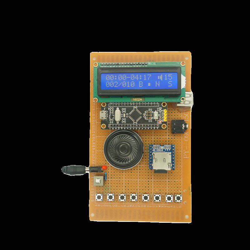 基于STM32单片机的MP3设计音乐播放器成品音乐盒电子实训DIY学习