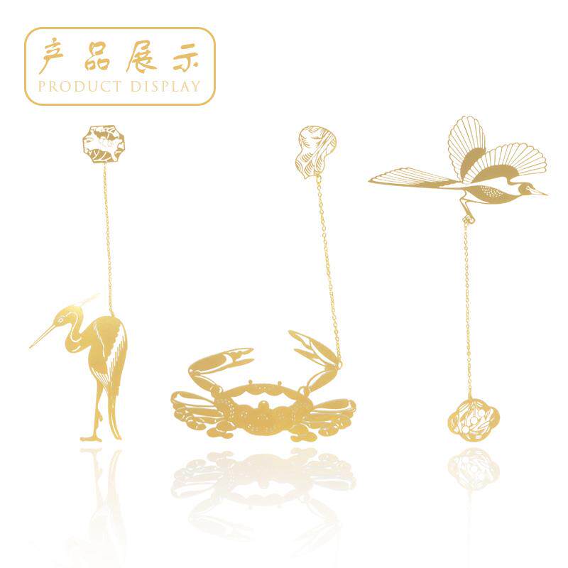 半方心想事成镂空书签精致简约精美礼品创意可爱风送老师同学纪念