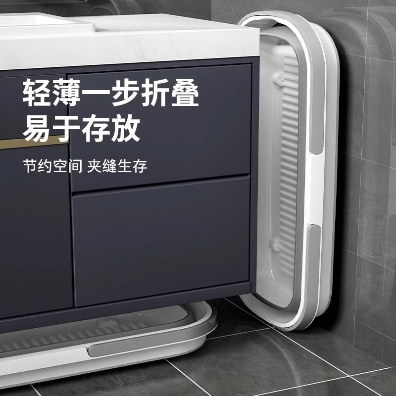 折叠拖把桶长方形洗拖把专用桶家用涮墩布地板洗车挤水单桶沥水盆图片