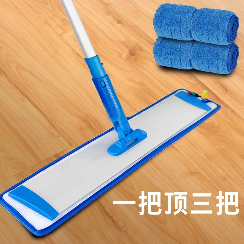 拖把大号平板拖布加长尘推刮水拖地板擦瓷砖玻璃清洁墙面纤维除尘