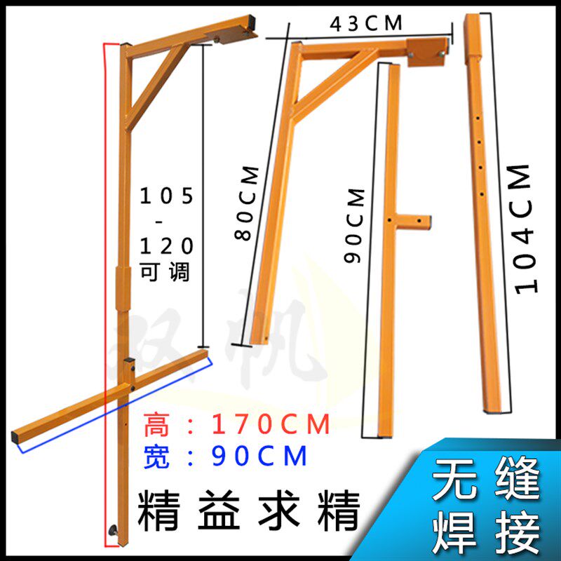 安装空调外机吊运机 升降机 自锁绞盘支架 高空拆卸神器吊装工具