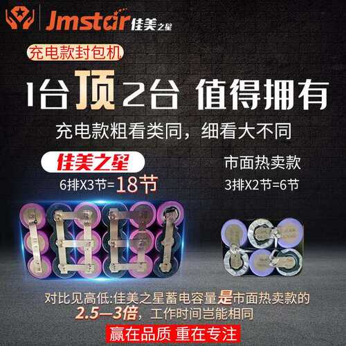 佳美之星手提无线缝包机小型充电式封包机打包机快递编织袋封口机
