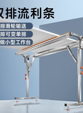 Imbot工具 流利条支撑架大板承载运送I装置锯台拖料台辅助滑轮支