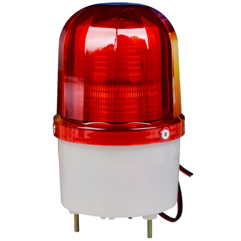 LED警示灯LTE-5101频闪指示信号灯12v24v220v报警器闪光灯闪烁灯