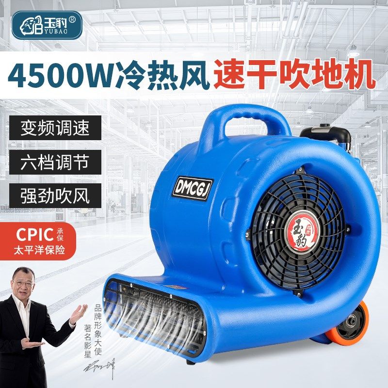 大风力吹地机地面吹干商用大功率化妆室地板小型强力除湿吹风机