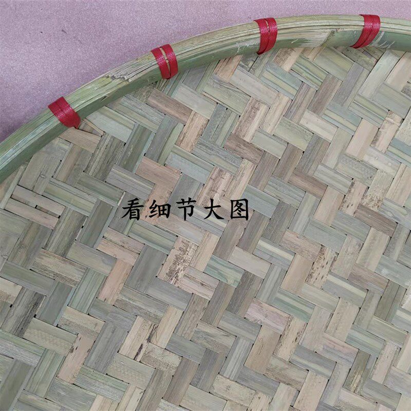 手工竹编竹制品鸽子用品用具竹子食盘喂食器饲料槽赛鸽信鸽食槽盒