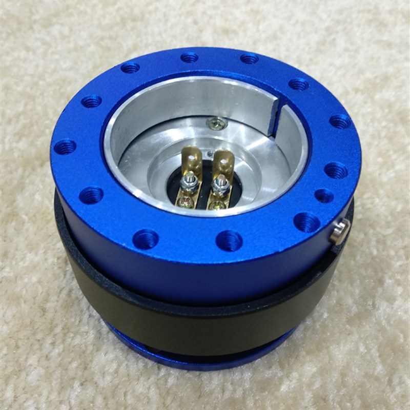 改装方向盘快拆器带按键安全锁快拆器底座快拆器拆卸通用款快拆器