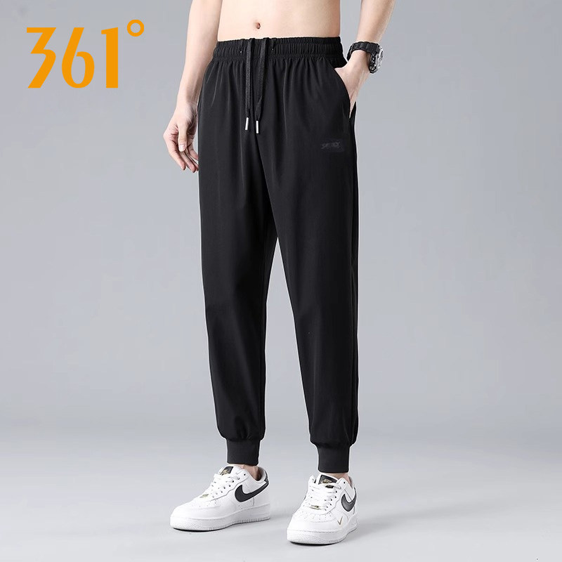 361运动九分裤男夏季薄款冰丝透气长裤男士宽松束脚裤子552522781