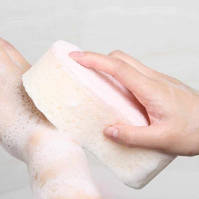 Japan Imported Soft Body Cleaning Bath Sponge Scrubber Clean
