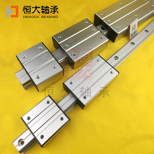 外置双轴心直线导轨LGD6 LGD8 LGD12 滚轮滑块滑轨木工机械铝型材