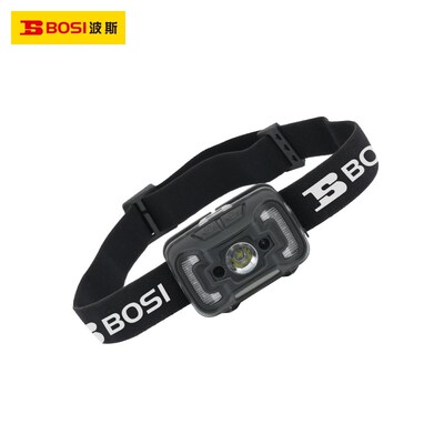 波斯工具三档调节多功能LED强光感应头灯260流明BS530853