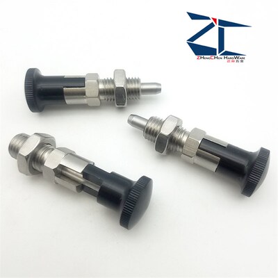 不锈钢自锁旋钮柱塞SXYAT SXYKT 锥度销型 弹簧分度销(ZC503-6)
