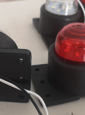 蛋蛋灯大货车车顶示宽示高灯示廓箱厢式货厢灯角灯led超亮24v12伏