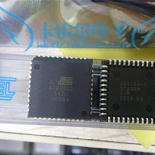 AT89S52-24JU AT89S52 PLCC44 微控制器 全新进口原装正品