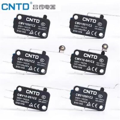 CNTD昌得CMV10-001/011/021/031/041/051/061C2微动开关CMV103D