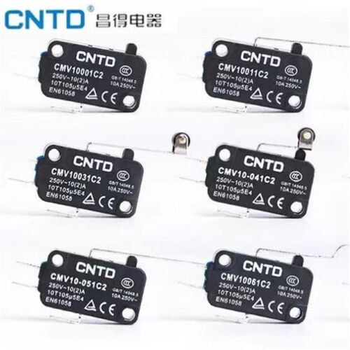 CNTD昌得CMV10-001/011/021/031/041/051/061C2微动开关CMV103D