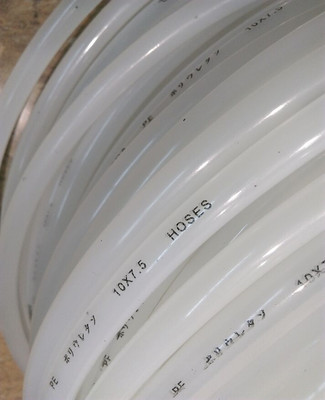 点胶机PE管 耐酸碱白色水管 内径7.5mm 外径10mm耐腐蚀PE管气管