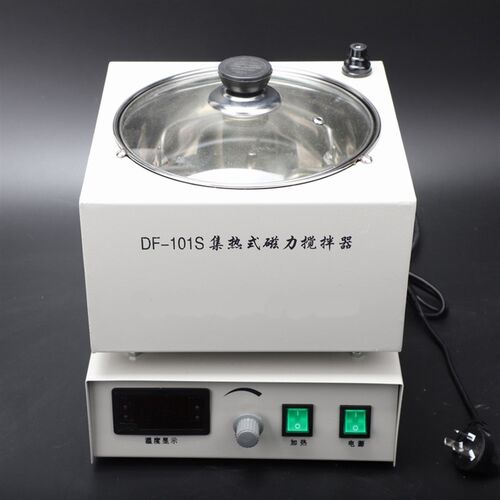 【集热式磁力搅拌器DF-101S电磁搅拌机水浴锅恒温控调速