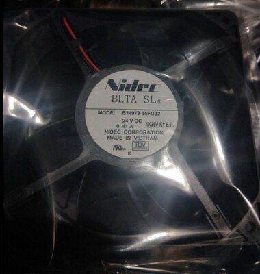 NIDEC B34978-55FUJ2 12CM 12038 24V 0.41A 富士变频器散热风扇
