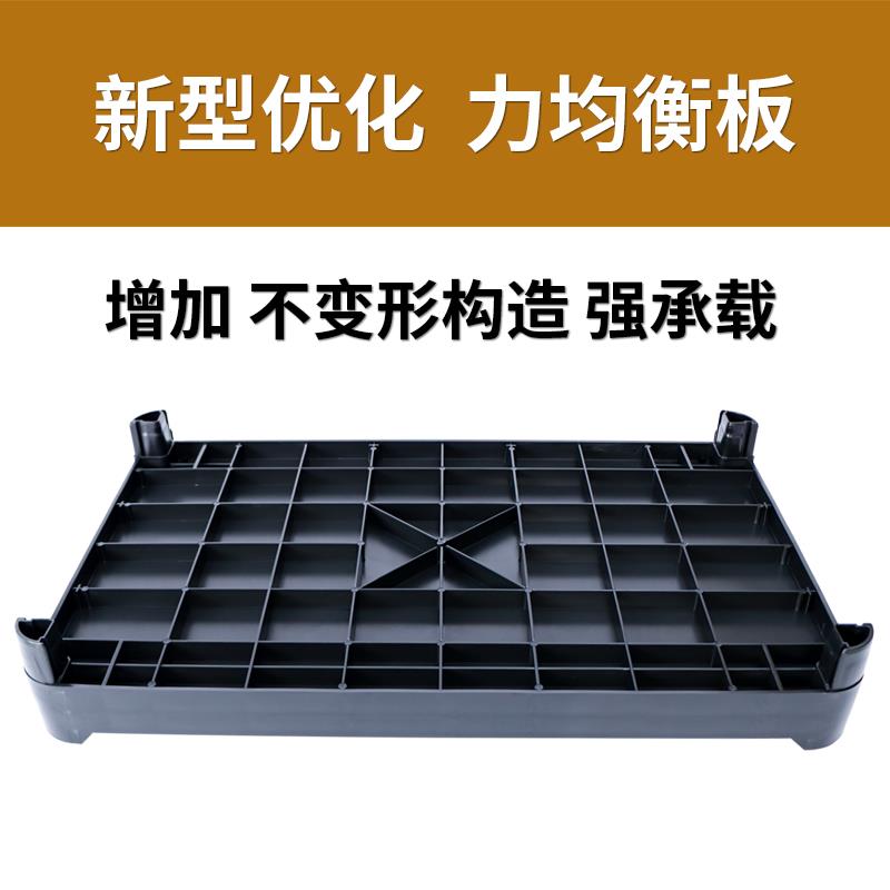 带门保温送餐车 广东产极简风格加厚四层塑料餐车 人力驱动多功能