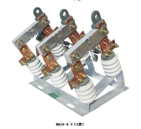 三相交流低压刀熔开关  HR20-0.5KV /400A 隔离开关 500V