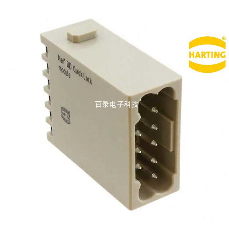 HARTING重载连接器 09140122632 12针公芯快速接线 哈丁航空插头