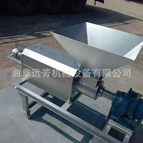 不锈钢牛粪鸭鸡粪家禽养殖场脱水机设备全自动猪粪干湿分离机