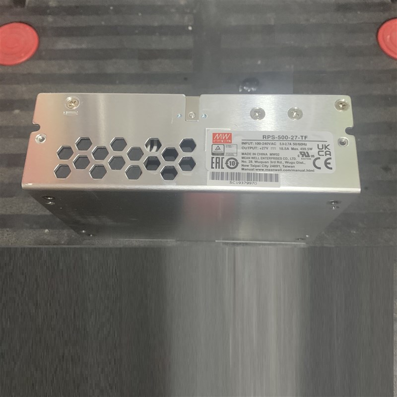 明纬电源RPS-500-12/15/18/24/27/36/48-TF顶置风扇医疗型500W