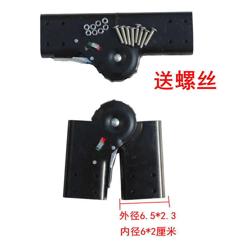 梯子关节头锁头两用梯折页折叠梯合页加厚关节弯头楼梯配件包邮