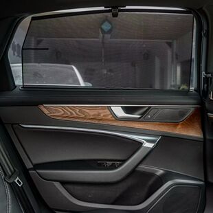 奥迪A6LC8后门遮阳帘上段替换处模具1比1开发 严丝合缝原装位