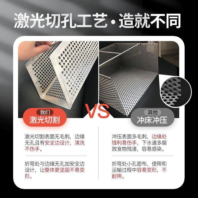 防堵塞水槽网防堵饭店隔渣筐过滤器排水管水槽厨房排水沟下水道