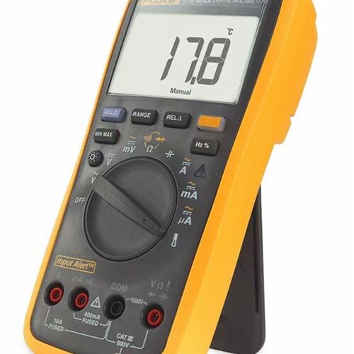 福禄克FLUKE 15BMAX-01数字万用表便携式自动量程带背掌上F15B+