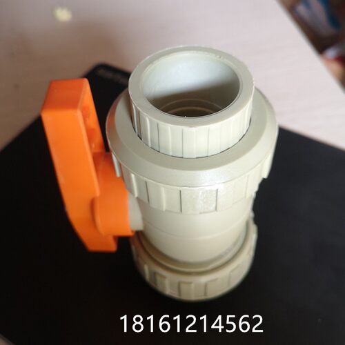 PPR全塑双活接球阀 灰色活接阀门热熔水管配件大全75 63 50 dn25
