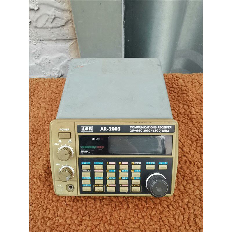 AR-2002接收机成色看图功能正常内部非常新,后配电源非偏