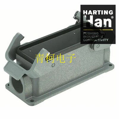 哈丁HARTING 19300241231  HAN-24B 24针接线盒 表面装重载连接器