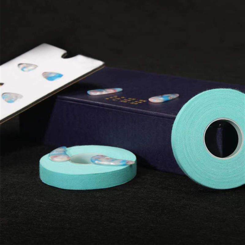 弦升禅翼高档古筝指甲胶布+适用中号蓝色肉色+乐器配件