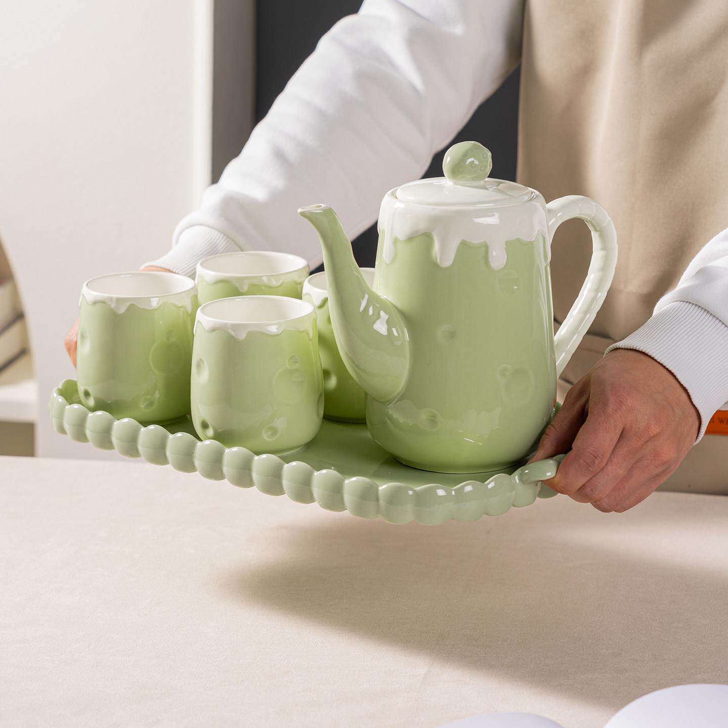 瓷陶瓷茶具BSL-SJ00礼盒结婚水泡新婚礼物陶茶壶家用壶水具套装茶