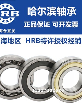 HRB哈尔滨轴承6008 6009 6010 6011 6012 6013 6014 60152Z 2RZ