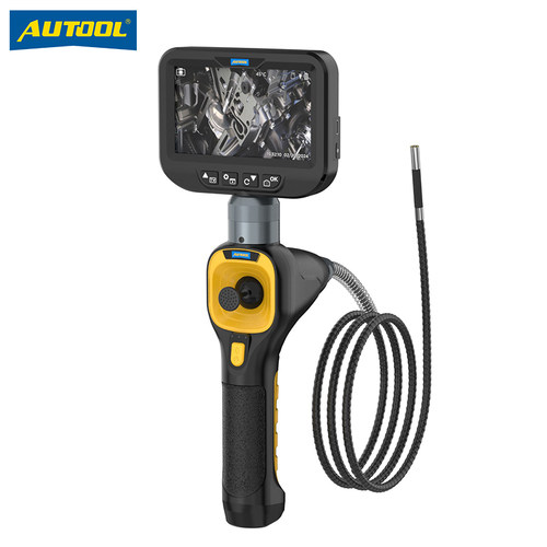 AUTOOL SVB308四方向360度转向内窥镜汽修发动机缸内积碳可视防水